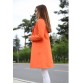 Casual Long Wide Waist Women's Jacket (With Plus Sizes)
