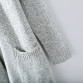 Long Sleeve Loose Knit Cardigan Sweater 