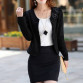 Elegant Suit Jacket (3 Colors Black, Pink, White & Plus Sizes)