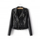 Basic Street Short PU Leather Jacket 