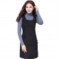Autumn & Winter Slim Woolen Office Dress  LH523