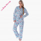 2 Pc Fleece Sleep & Lounge Pajamas Set