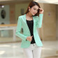 Candy Colored Long Sleeve Slim Blazer With One Button (Size Up To 2XL0 C1776