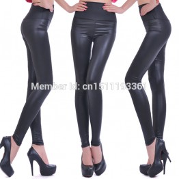Sexy Skinny Faux Leather High Waist Leggings (Sizes XS - XL) 9 Colors Available