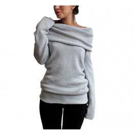 Long Sleeve Pullover Knit Sweater