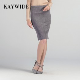 Kaywide Suede Mini Skirt (Sizes S - XL)