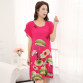 Chinese Style Soft Cotton Floral Print Nightgown SG051 (One Size)