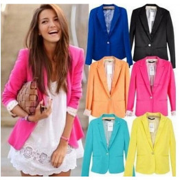 Hampson Lanqe Foldable Candy Colored Cotton Jacket 