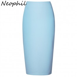 Neophil Chiffon Pencil High Waist Mini Skirt S0311